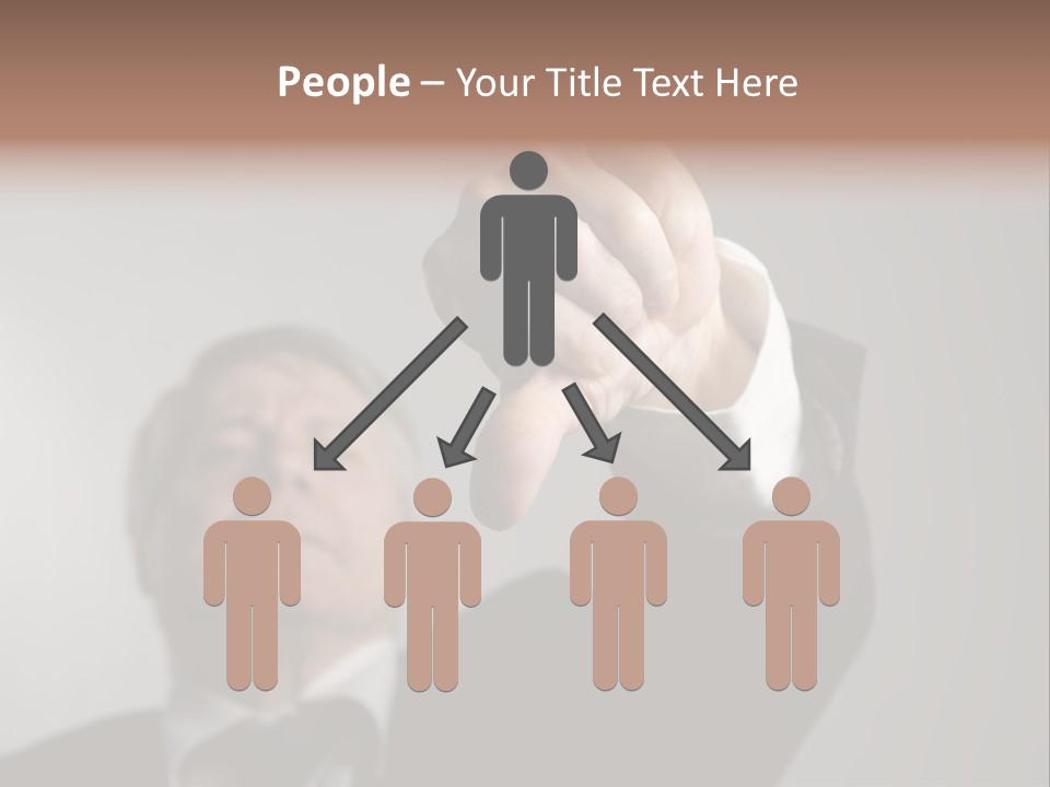 Gesture Business People PowerPoint Template