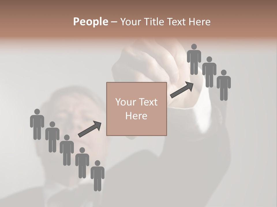 Gesture Business People PowerPoint Template