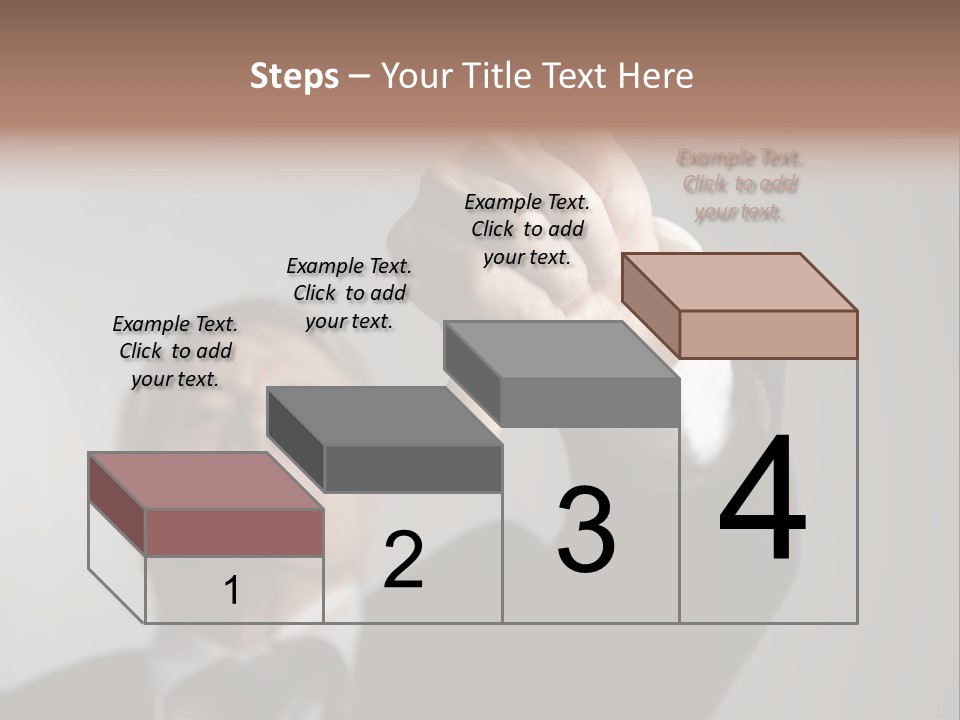 Gesture Business People PowerPoint Template