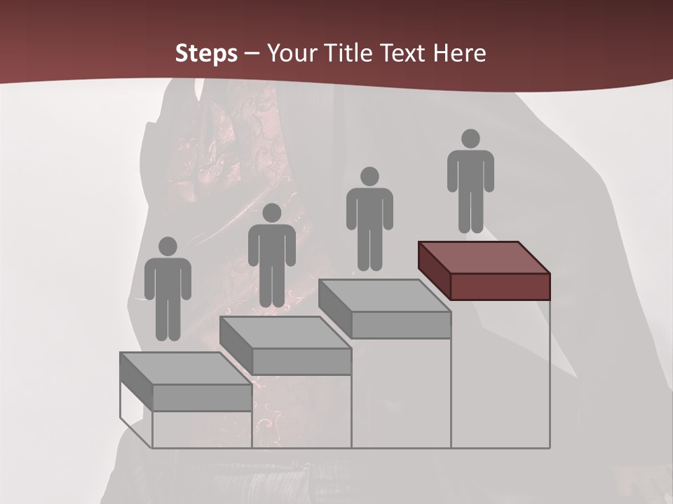 Portrait Caucasian Glamour PowerPoint Template