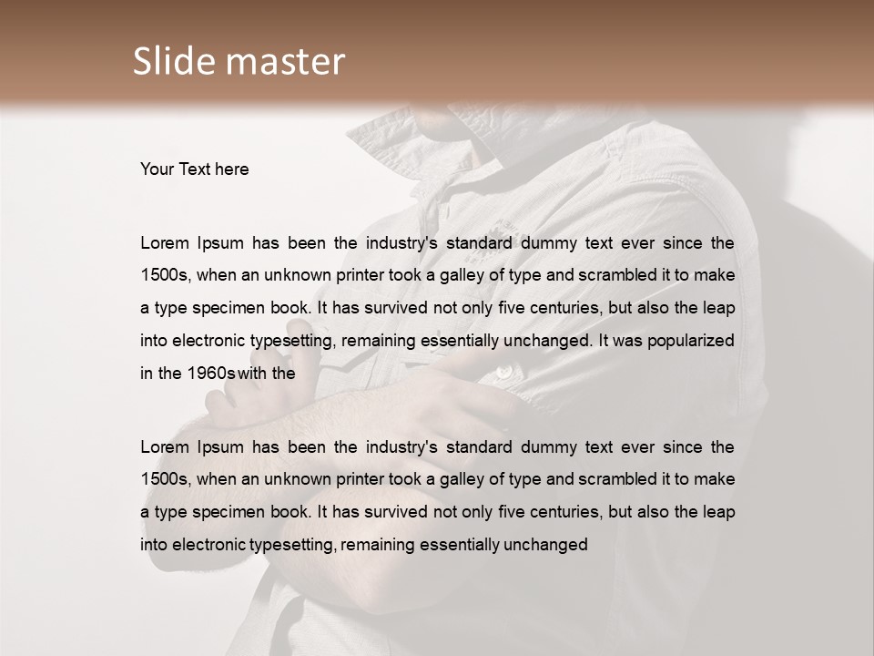 Nature Dude Trendy PowerPoint Template