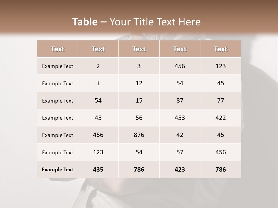 Nature Dude Trendy PowerPoint Template