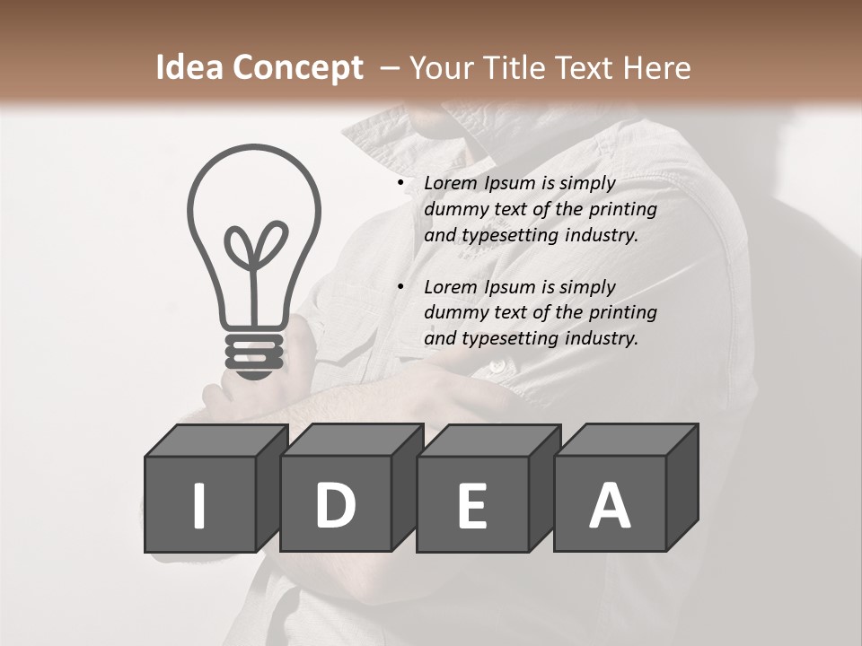 Nature Dude Trendy PowerPoint Template