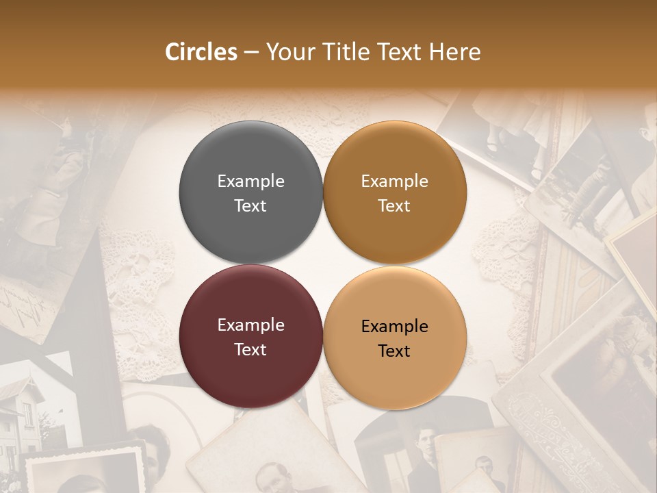 Retro Beige Mother PowerPoint Template