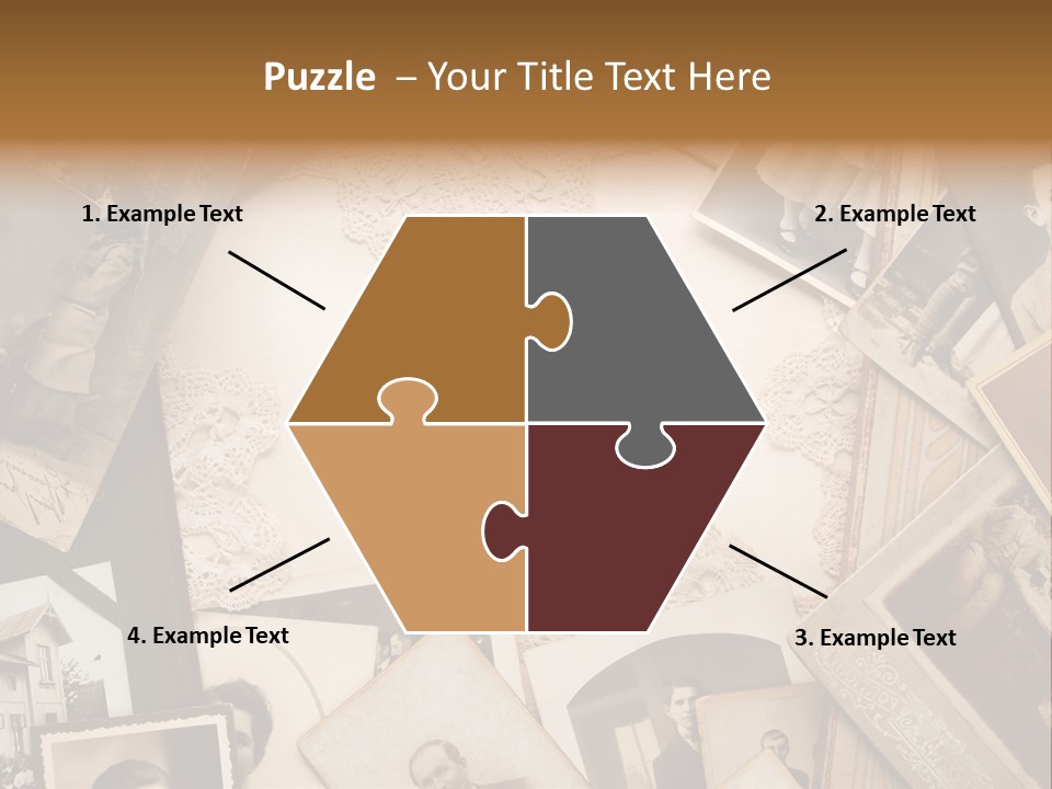 Retro Beige Mother PowerPoint Template