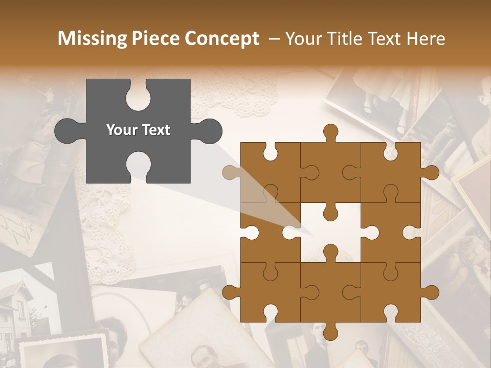 Retro Beige Mother PowerPoint Template