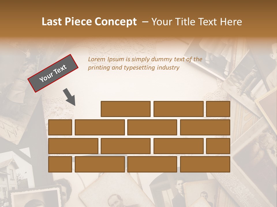 Retro Beige Mother PowerPoint Template