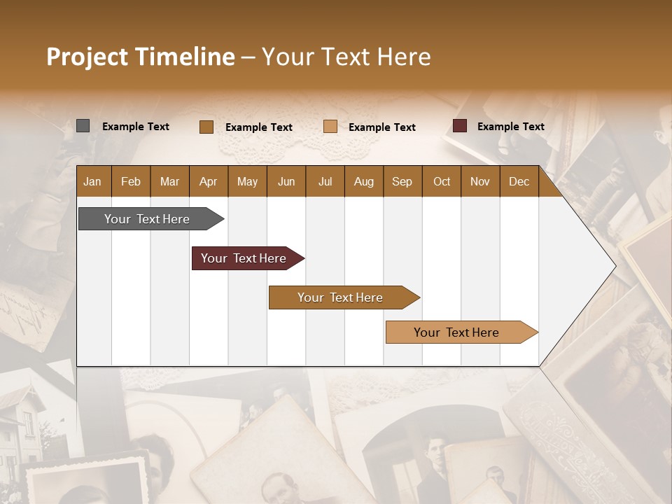 Retro Beige Mother PowerPoint Template