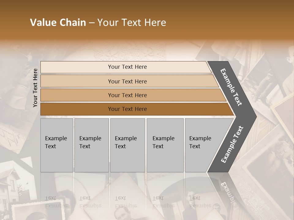 Retro Beige Mother PowerPoint Template