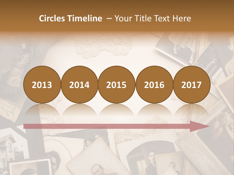Retro Beige Mother PowerPoint Template