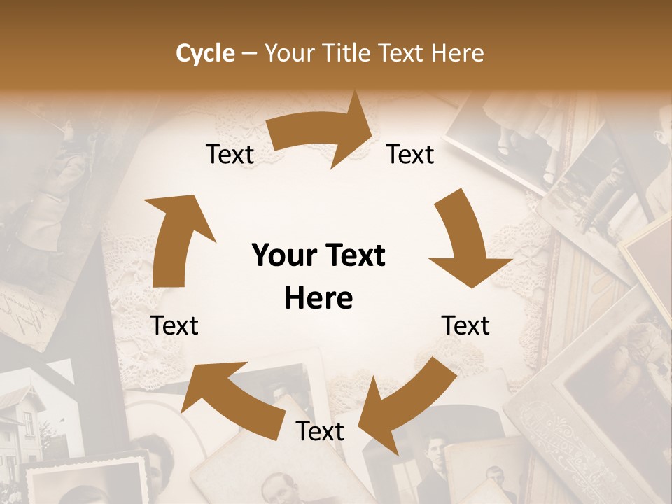 Retro Beige Mother PowerPoint Template