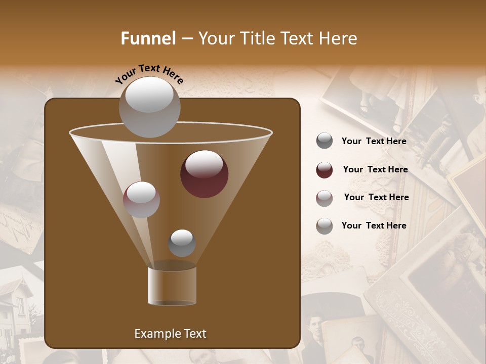 Retro Beige Mother PowerPoint Template
