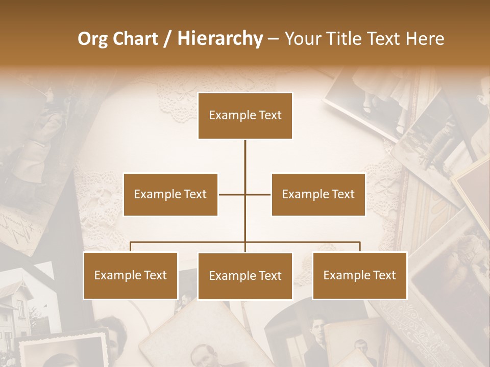 Retro Beige Mother PowerPoint Template