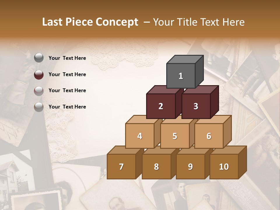 Retro Beige Mother PowerPoint Template