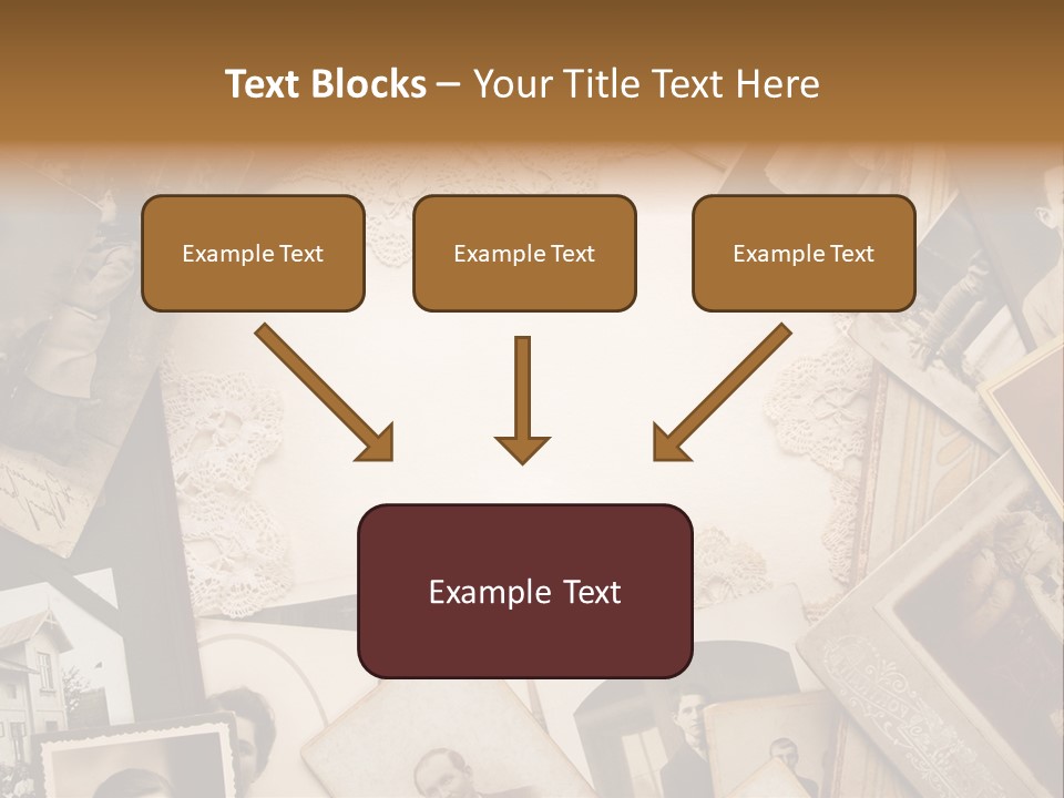 Retro Beige Mother PowerPoint Template
