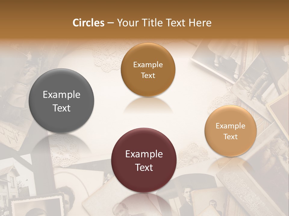 Retro Beige Mother PowerPoint Template