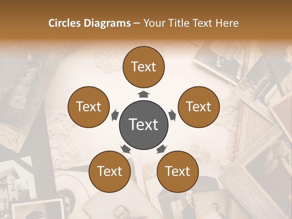 Retro Beige Mother PowerPoint Template