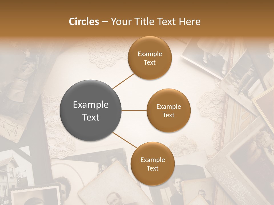 Retro Beige Mother PowerPoint Template