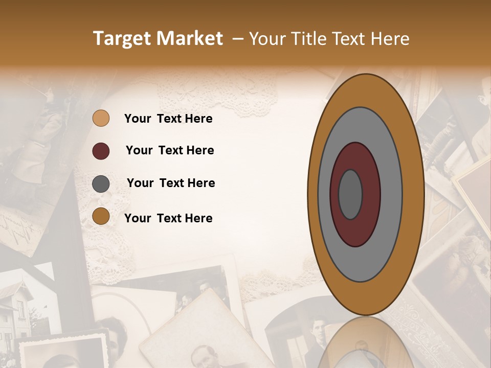 Retro Beige Mother PowerPoint Template