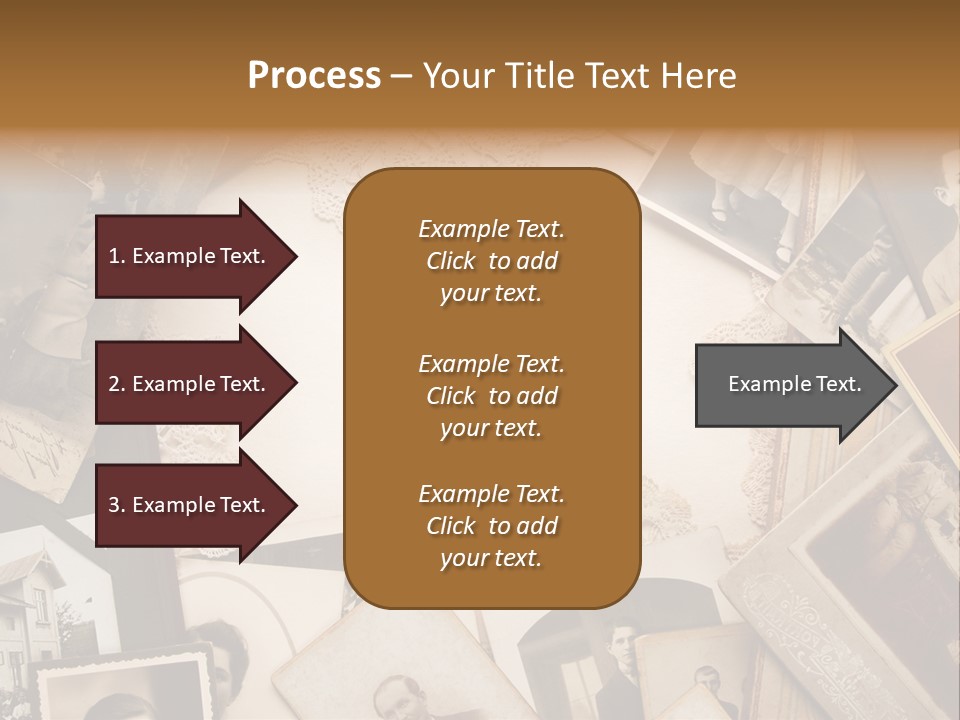 Retro Beige Mother PowerPoint Template