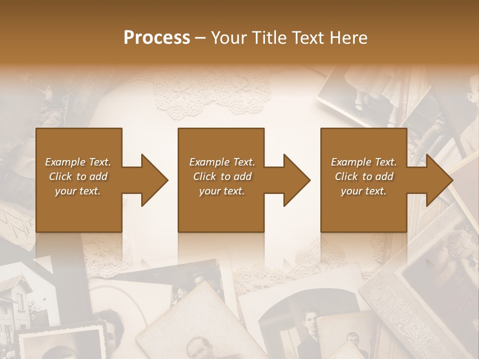 Retro Beige Mother PowerPoint Template