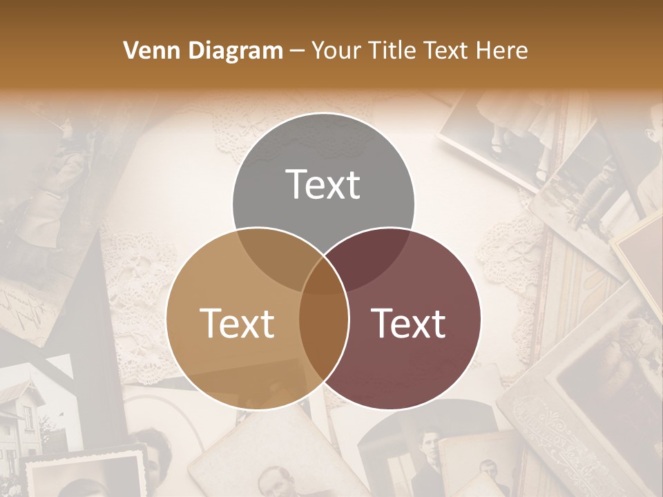 Retro Beige Mother PowerPoint Template