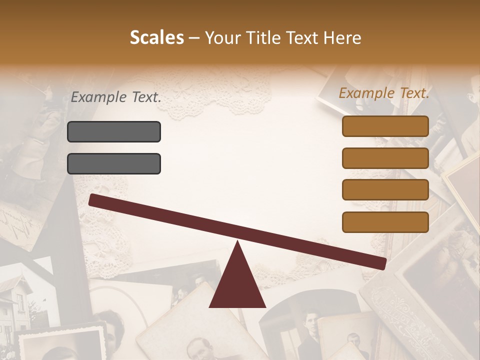 Retro Beige Mother PowerPoint Template