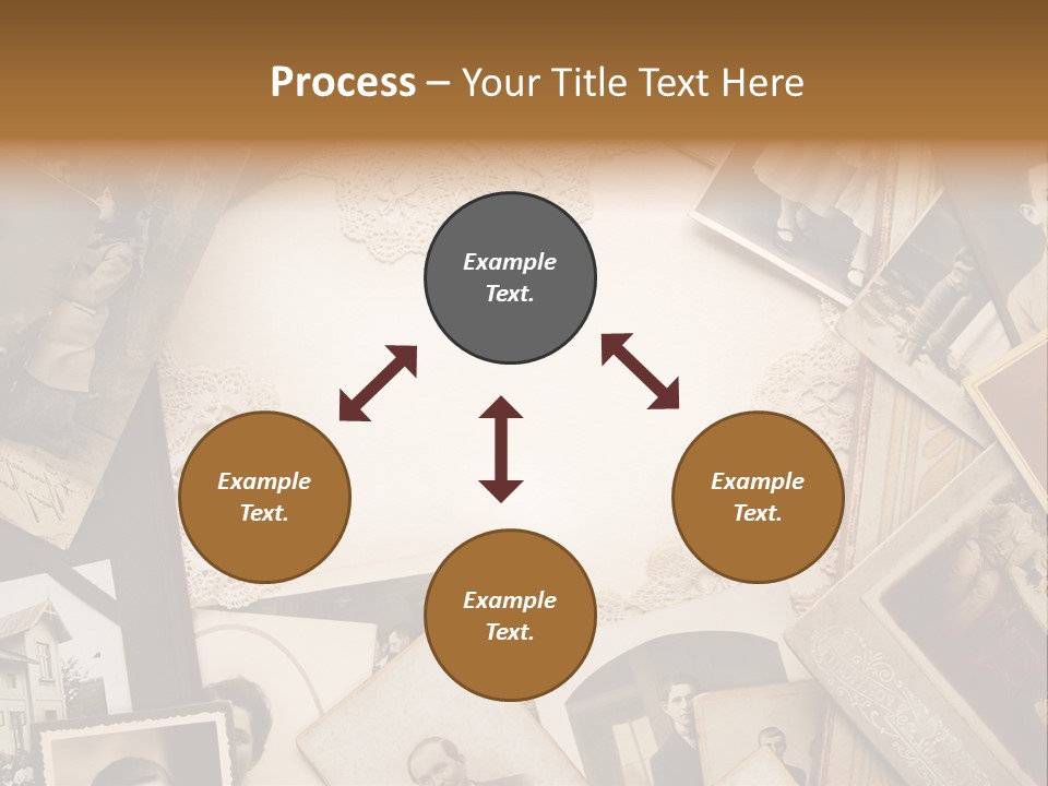 Retro Beige Mother PowerPoint Template