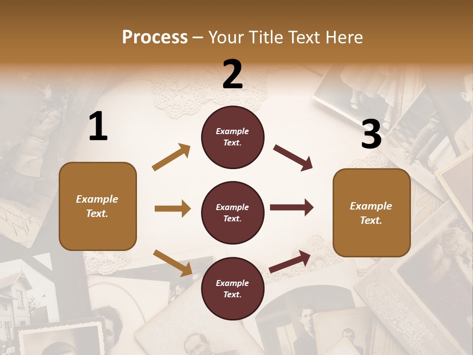 Retro Beige Mother PowerPoint Template