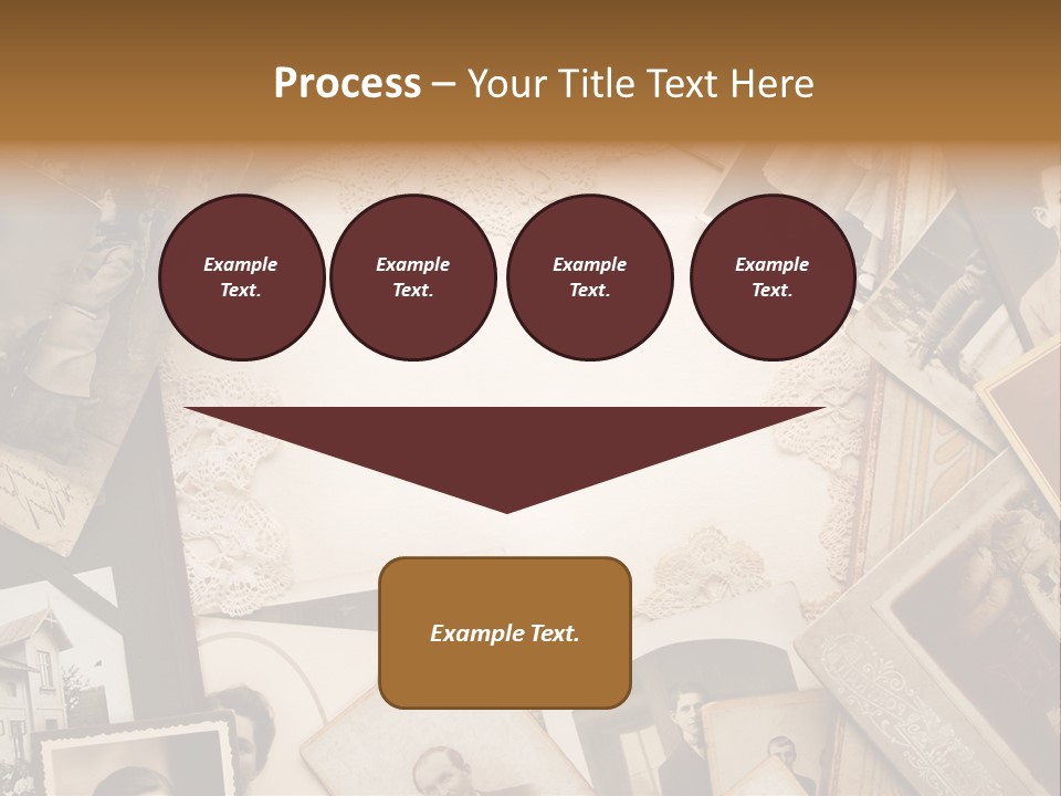 Retro Beige Mother PowerPoint Template