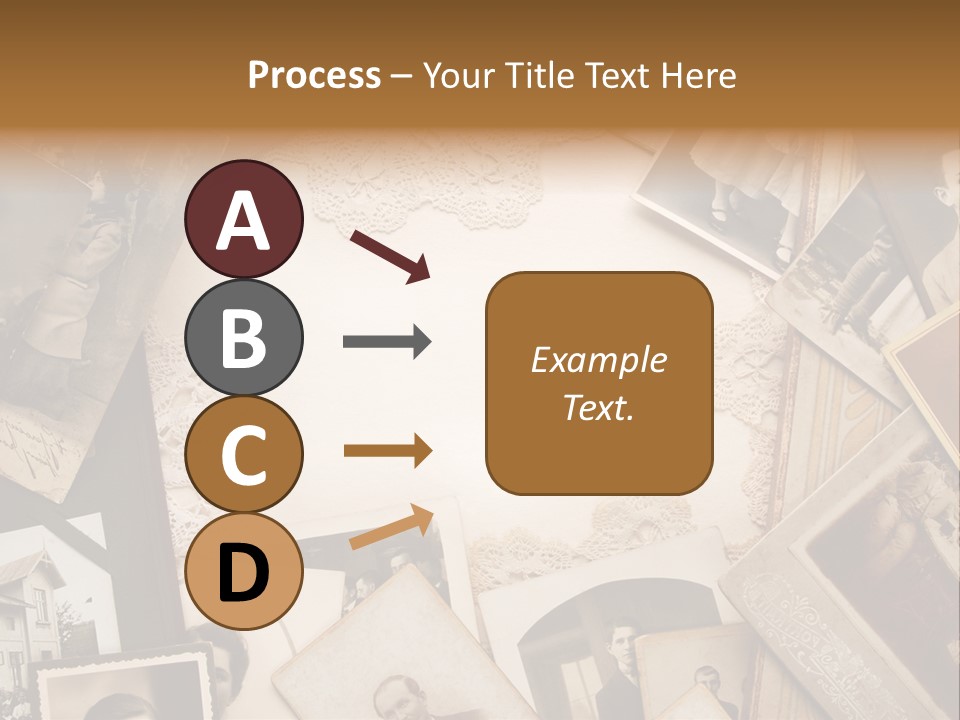 Retro Beige Mother PowerPoint Template