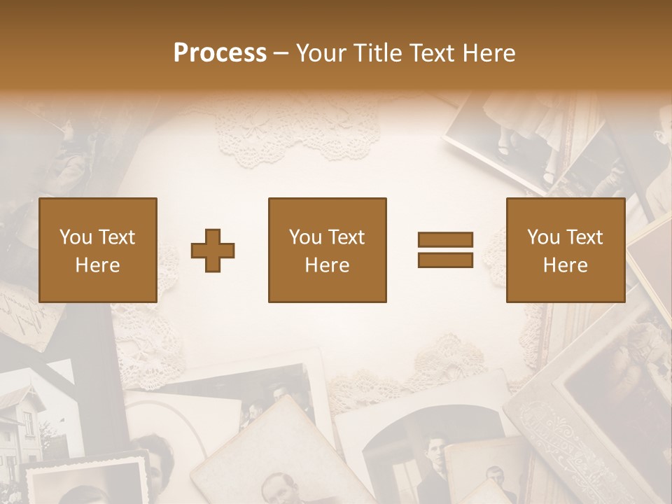 Retro Beige Mother PowerPoint Template
