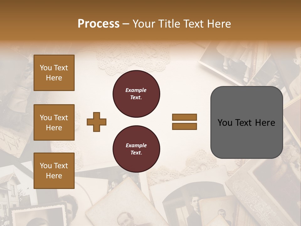 Retro Beige Mother PowerPoint Template