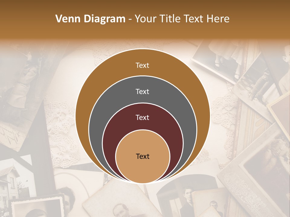 Retro Beige Mother PowerPoint Template