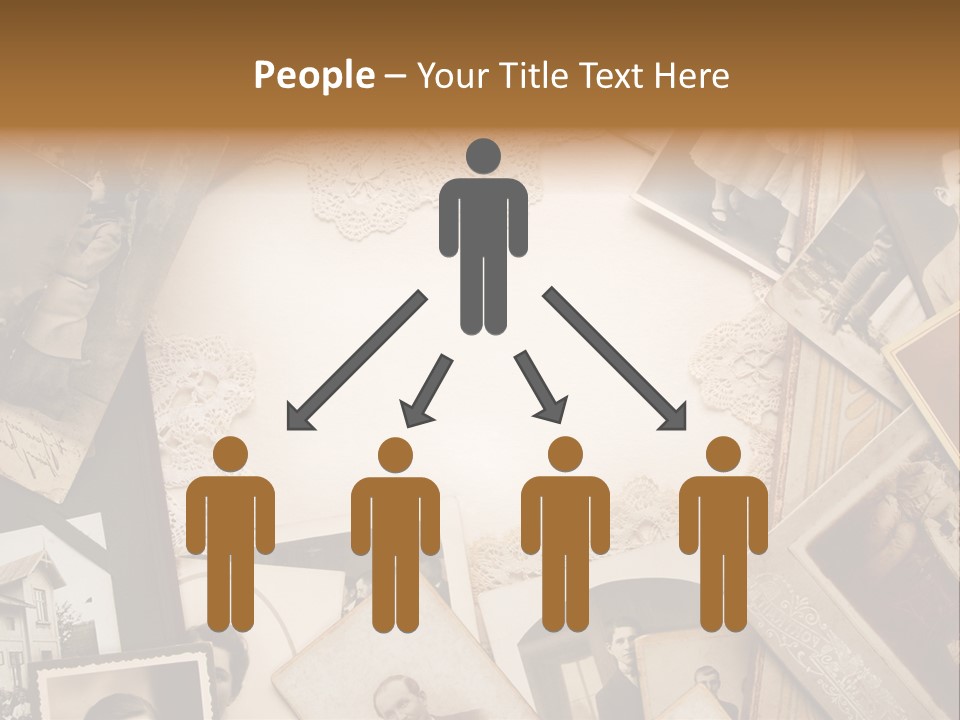 Retro Beige Mother PowerPoint Template