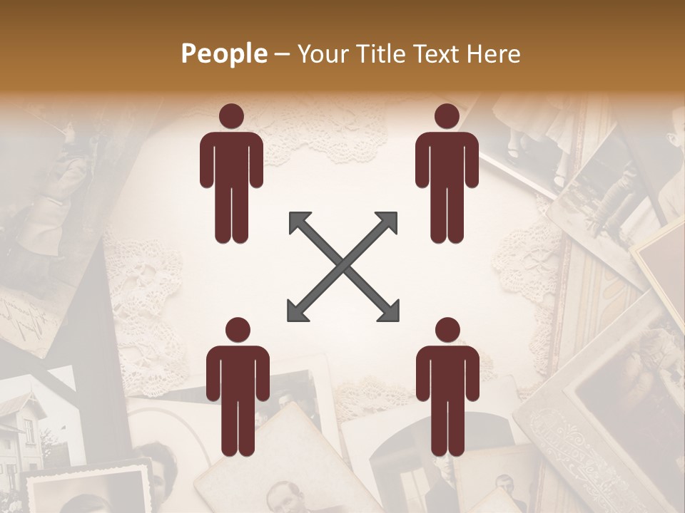 Retro Beige Mother PowerPoint Template