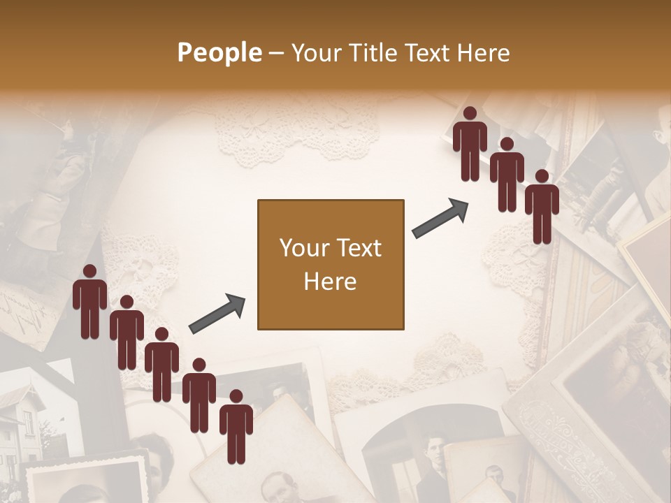 Retro Beige Mother PowerPoint Template