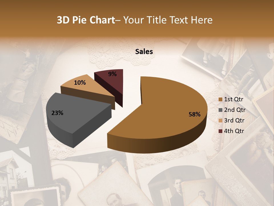 Retro Beige Mother PowerPoint Template