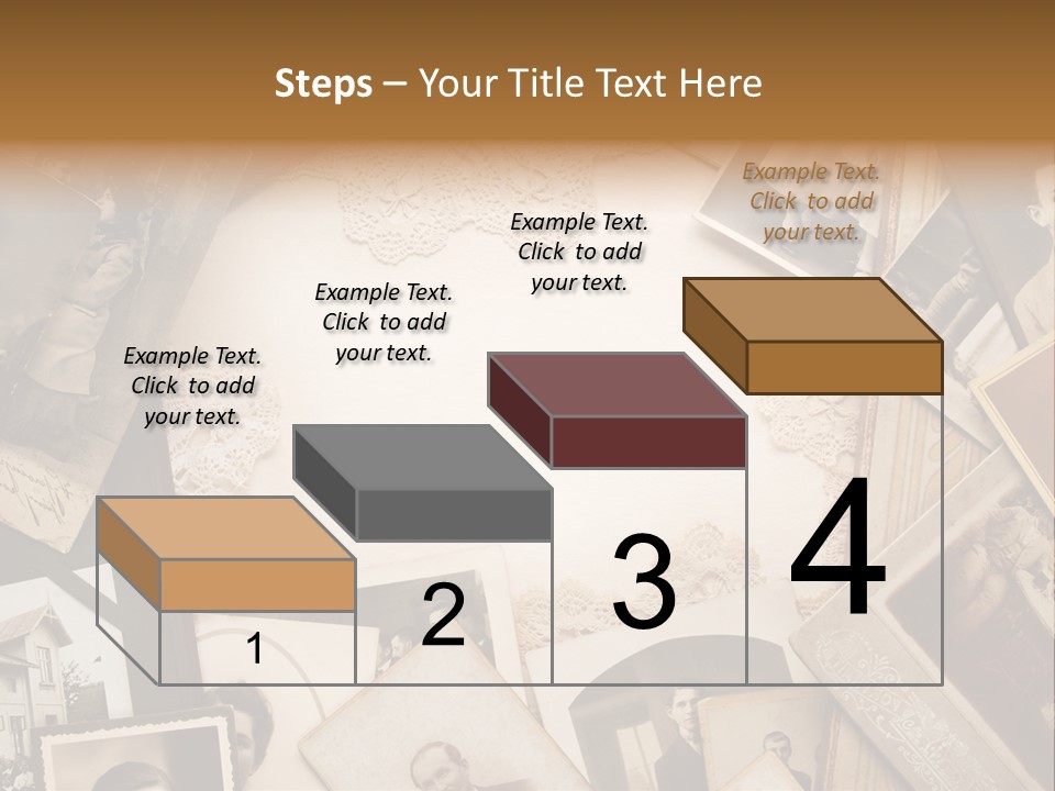 Retro Beige Mother PowerPoint Template
