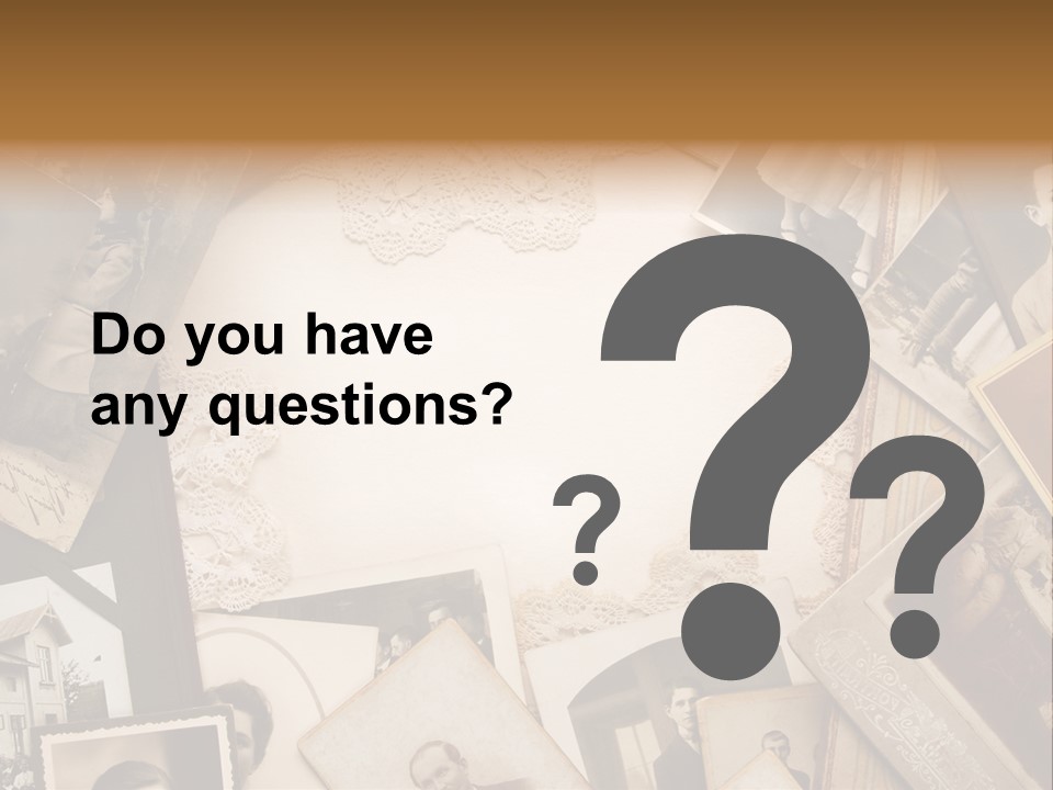 Retro Beige Mother PowerPoint Template