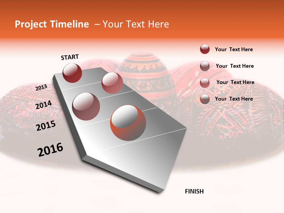 Black Street Roads PowerPoint Template