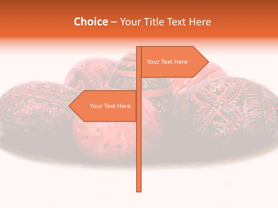 Black Street Roads PowerPoint Template