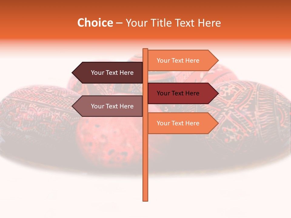 Black Street Roads PowerPoint Template