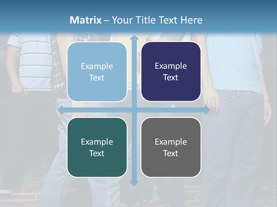 Attitude Faces Joyful PowerPoint Template