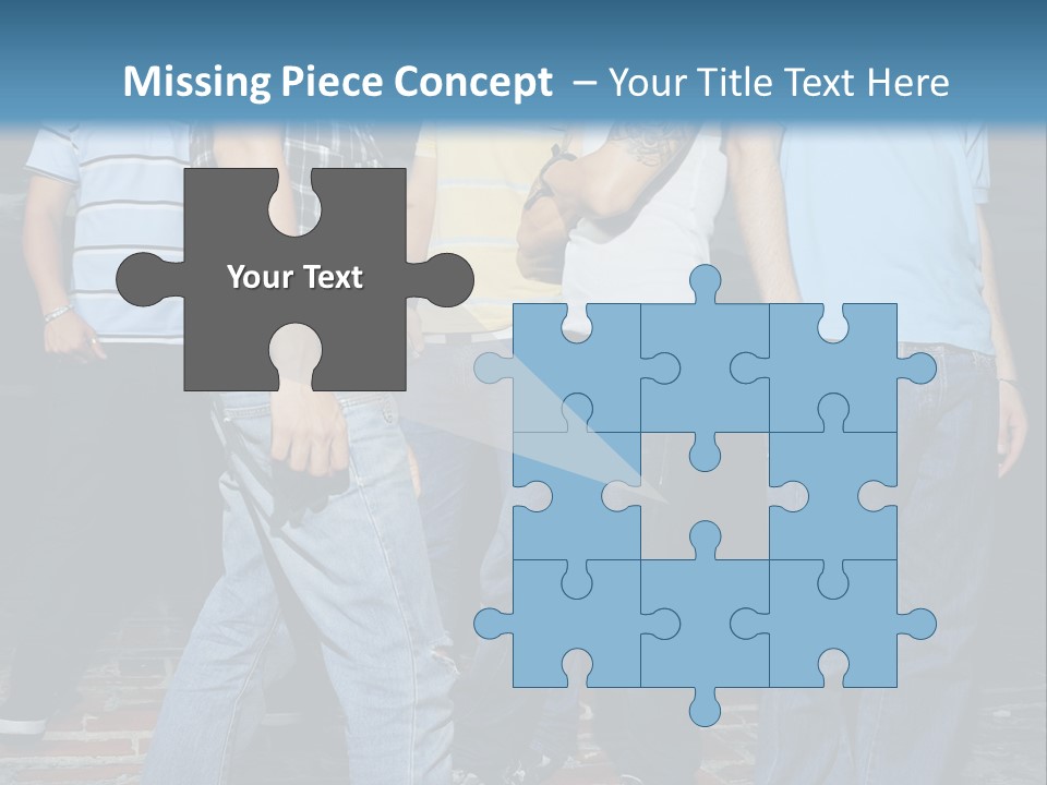 Attitude Faces Joyful PowerPoint Template