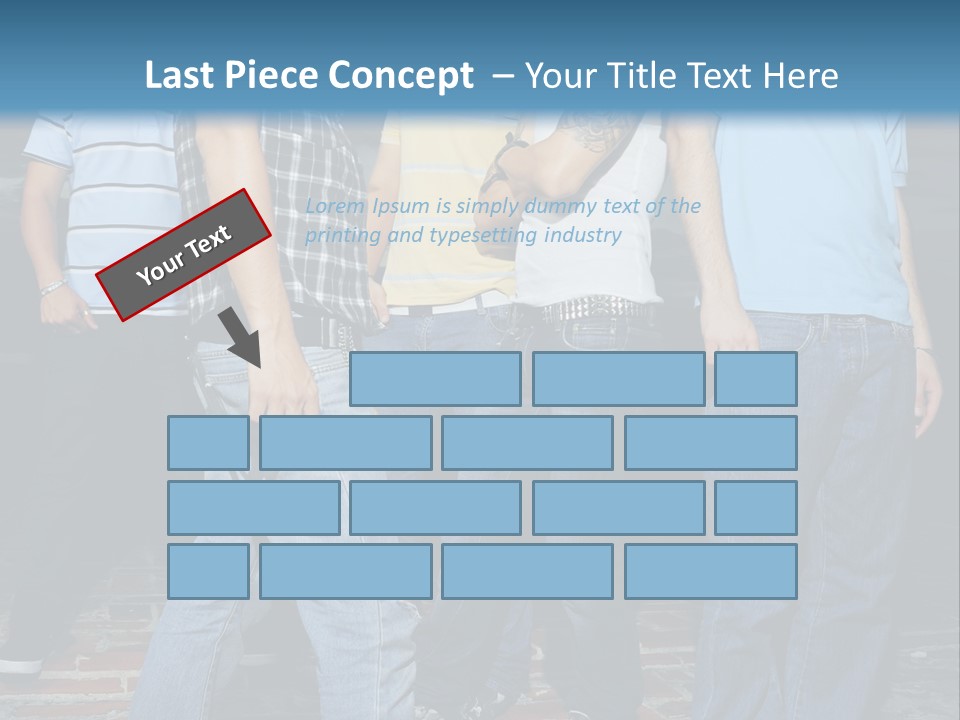 Attitude Faces Joyful PowerPoint Template