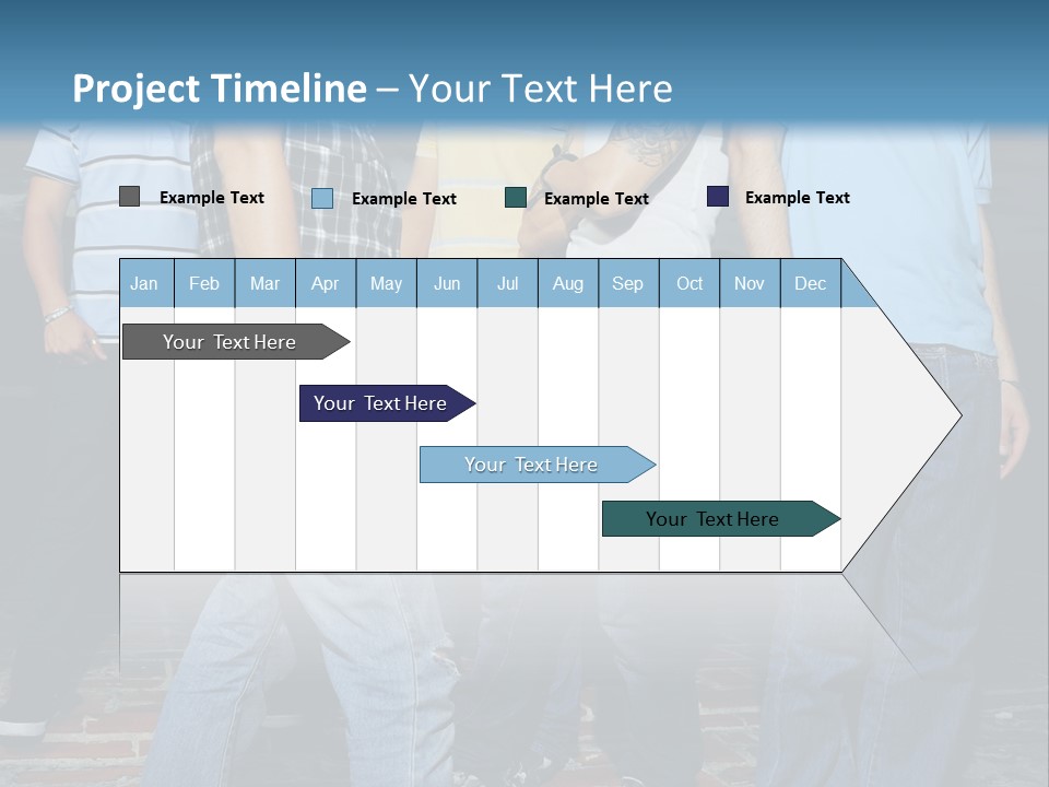 Attitude Faces Joyful PowerPoint Template