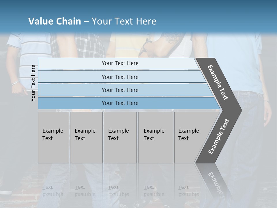 Attitude Faces Joyful PowerPoint Template