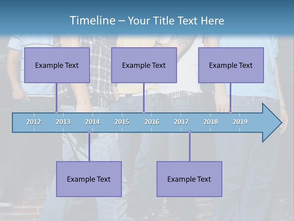 Attitude Faces Joyful PowerPoint Template