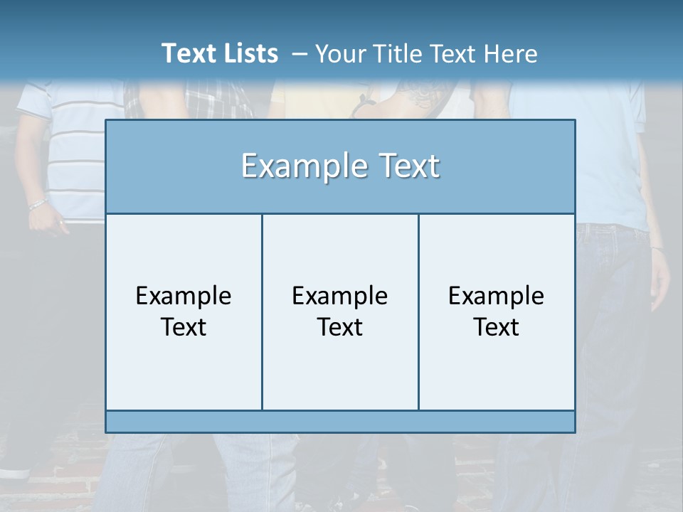 Attitude Faces Joyful PowerPoint Template